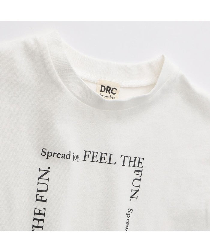 ブランシェス branshes 【WEB限定/DRC】アソートロゴフレンチスリーブトップス （03:オフホワイト） 03