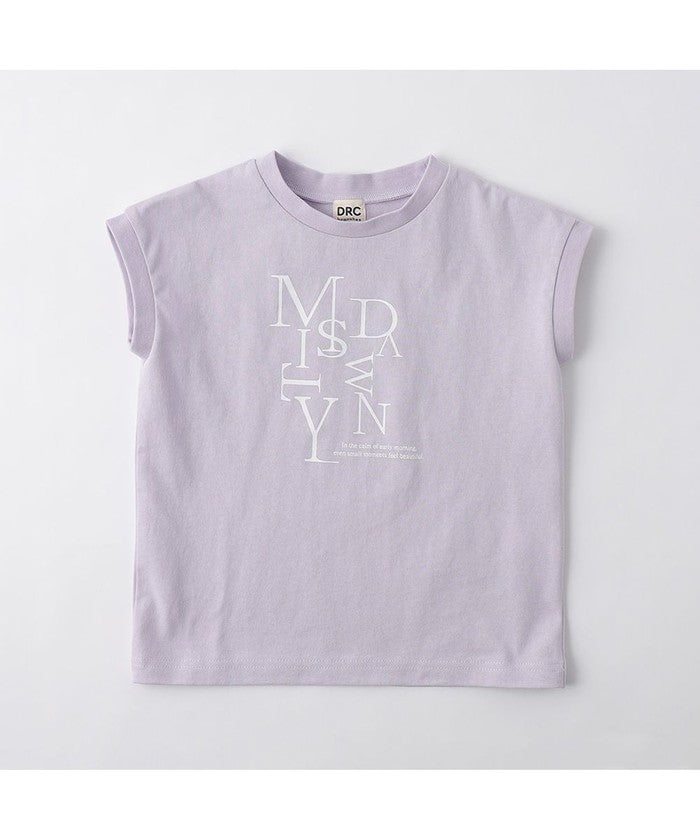 ブランシェス branshes 【WEB限定/DRC】アソートロゴフレンチスリーブトップス （03:オフホワイト） 03