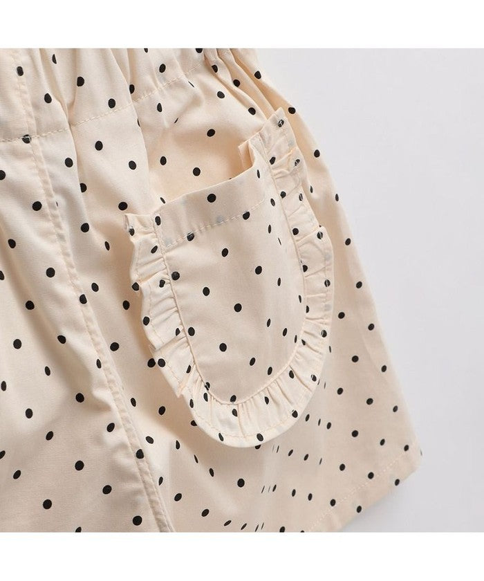 ブランシェス branshes 【WEB限定/DRC】アソート柄ガールズショートパンツ （04:アイボリー） 04