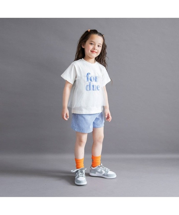 ブランシェス branshes 【WEB限定/DRC】アソート柄ガールズショートパンツ （04:アイボリー） 04