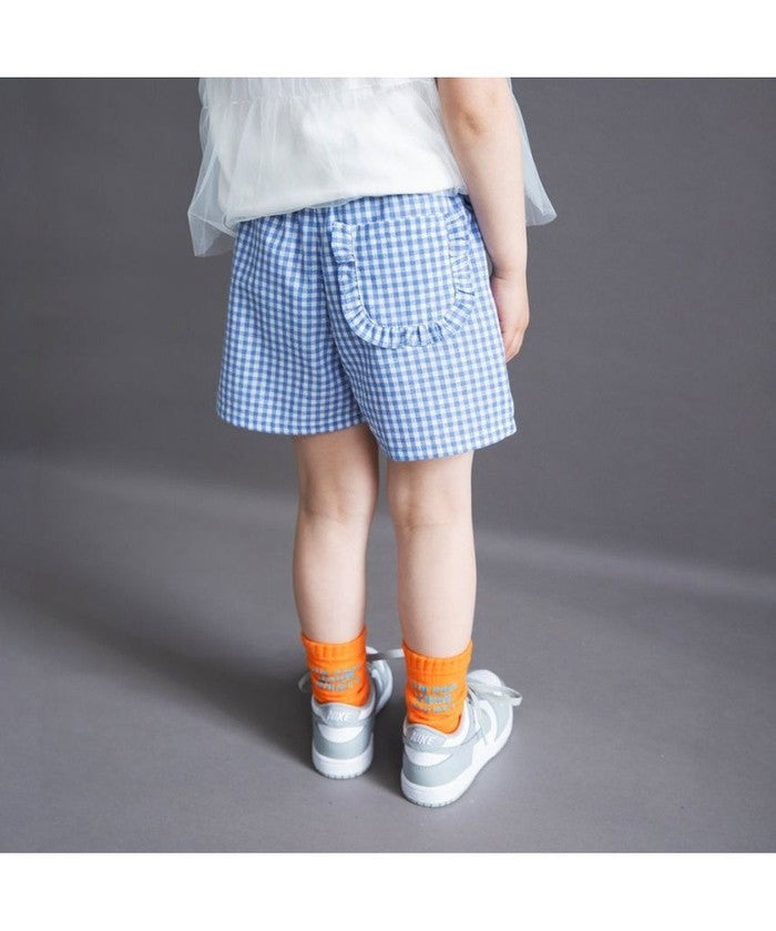 ブランシェス branshes 【WEB限定/DRC】アソート柄ガールズショートパンツ （21:ブルー） 21