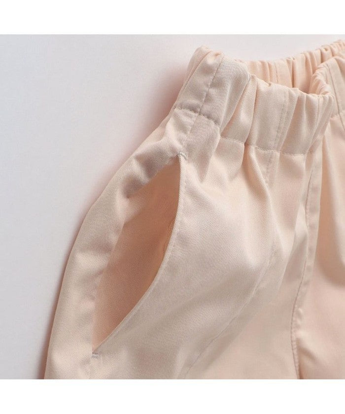 ブランシェス branshes 【WEB限定/DRC】無地・デニムガールズショートパンツ （アイボリー） アイボリー