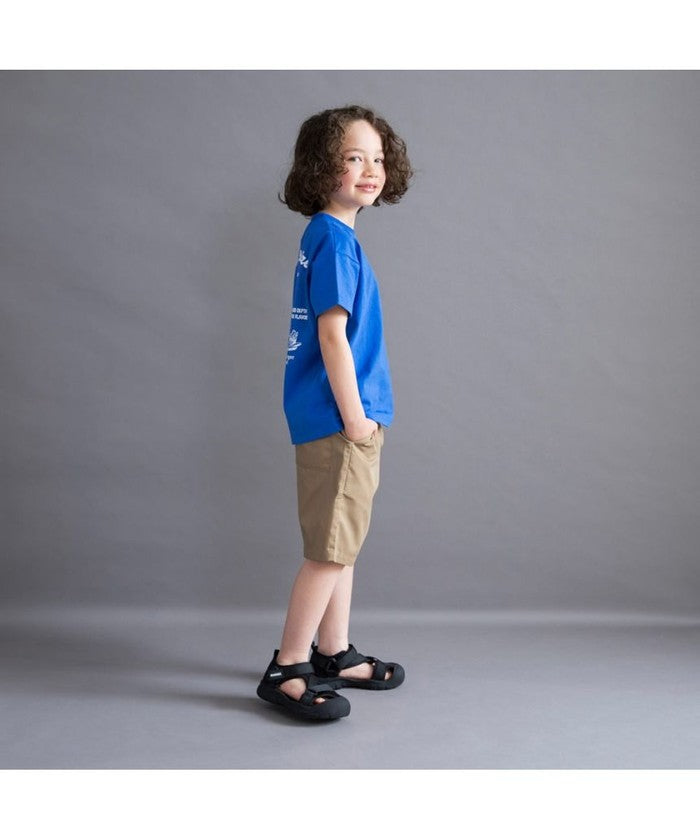 ブランシェス branshes 【WEB限定/DRC】カラバリハーフパンツ （91:ブラック_小花） 91