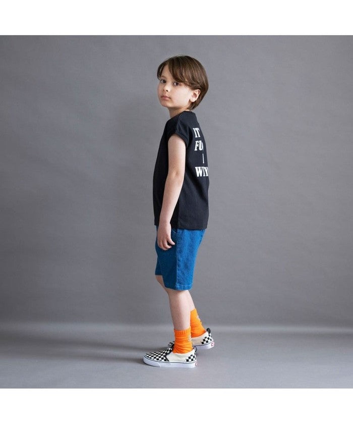 ブランシェス branshes 【WEB限定/DRC】カラバリハーフパンツ （91:ブラック_小花） 91