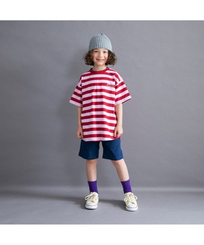 ブランシェス branshes 【WEB限定/DRC】カラバリハーフパンツ （91:ブラック_小花） 91