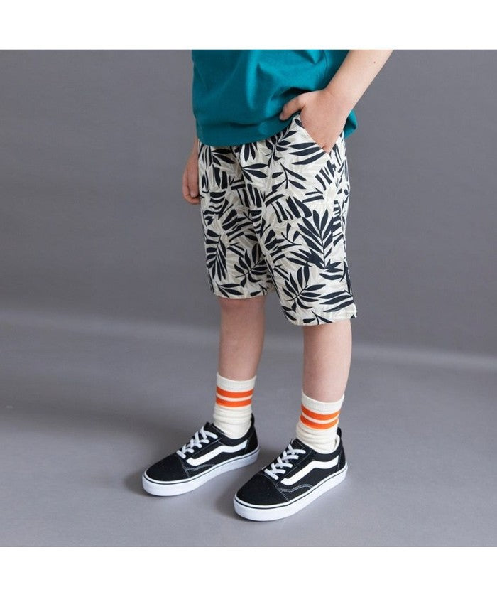 ブランシェス branshes 【WEB限定/DRC】カラバリハーフパンツ （92:アイボリー_リーフ） 92