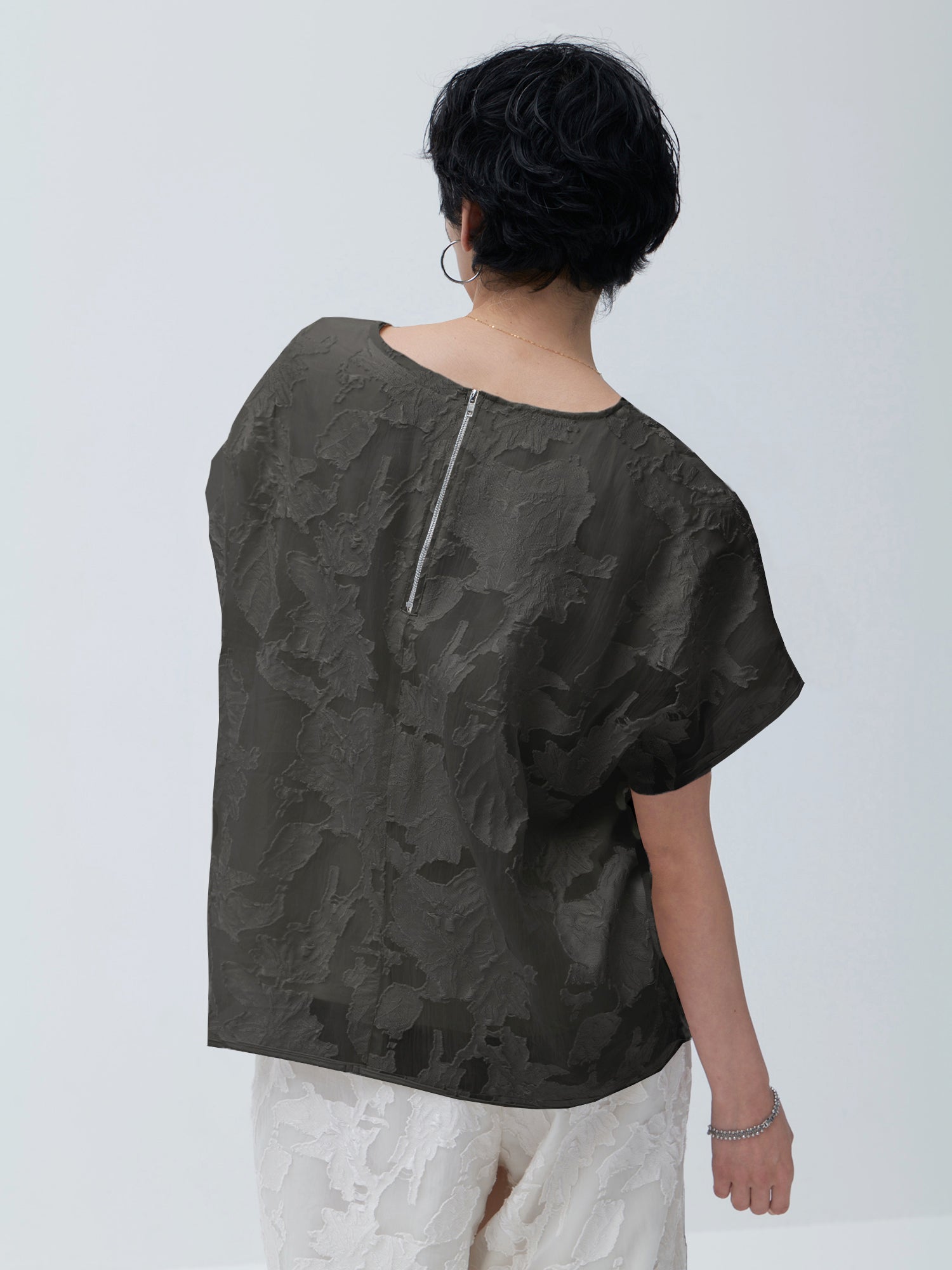 ブラウンアンドストリート Brown&Street シアーレリーフトップス【セットアップ対応】 （ブラック） ブラック