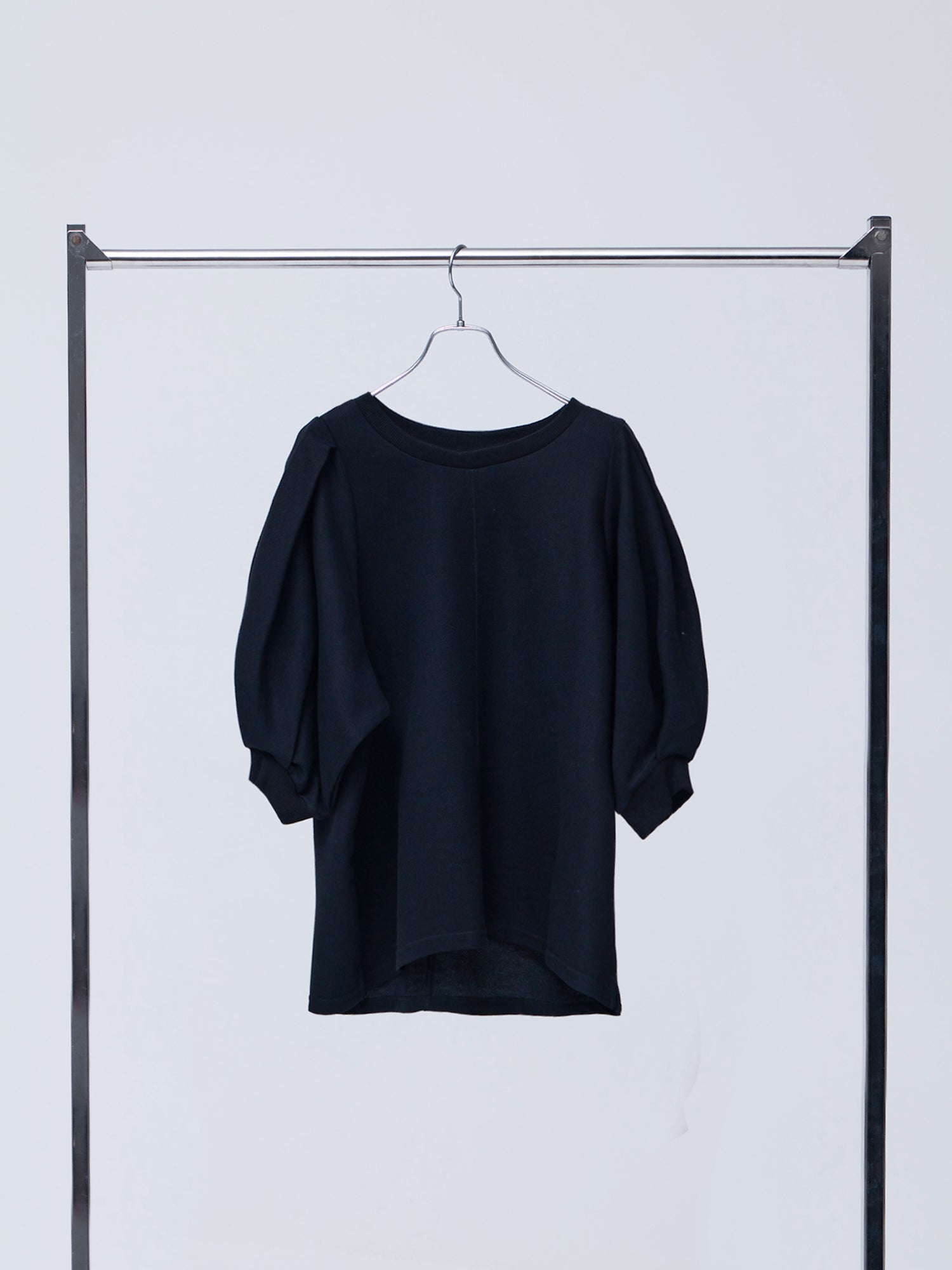 ブラウンアンドストリート Brown&Street 【Daily Luxe】パフスリーブトップス （ブラック） ブラック