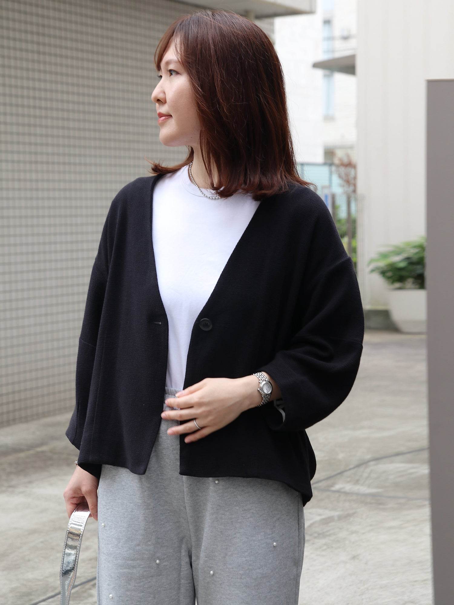 ブラウンアンドストリート Brown&Street ストラップジャケット （ブラック） ブラック