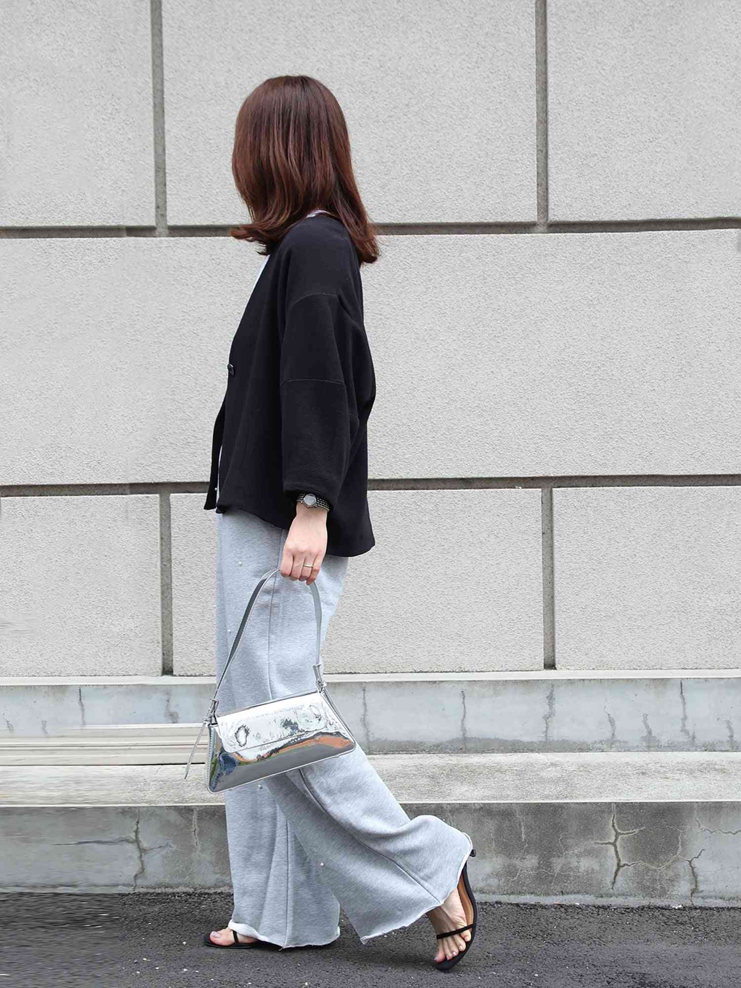 ブラウンアンドストリート Brown&Street ストラップジャケット （ブラック） ブラック