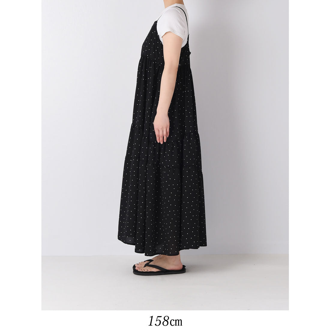 Brown &amp; Street Polka Dot Camisole Dress