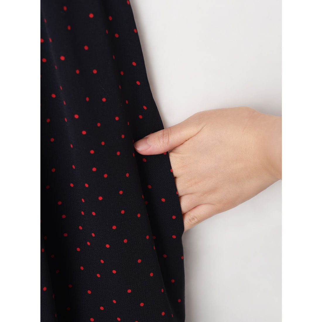Brown &amp; Street Polka Dot Camisole Dress