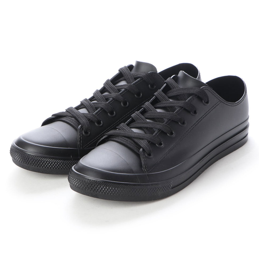 ブラッチャーノ BRACCIANO レインスニーカー メンズ ローカットシューズ 防水雨靴,BLACK