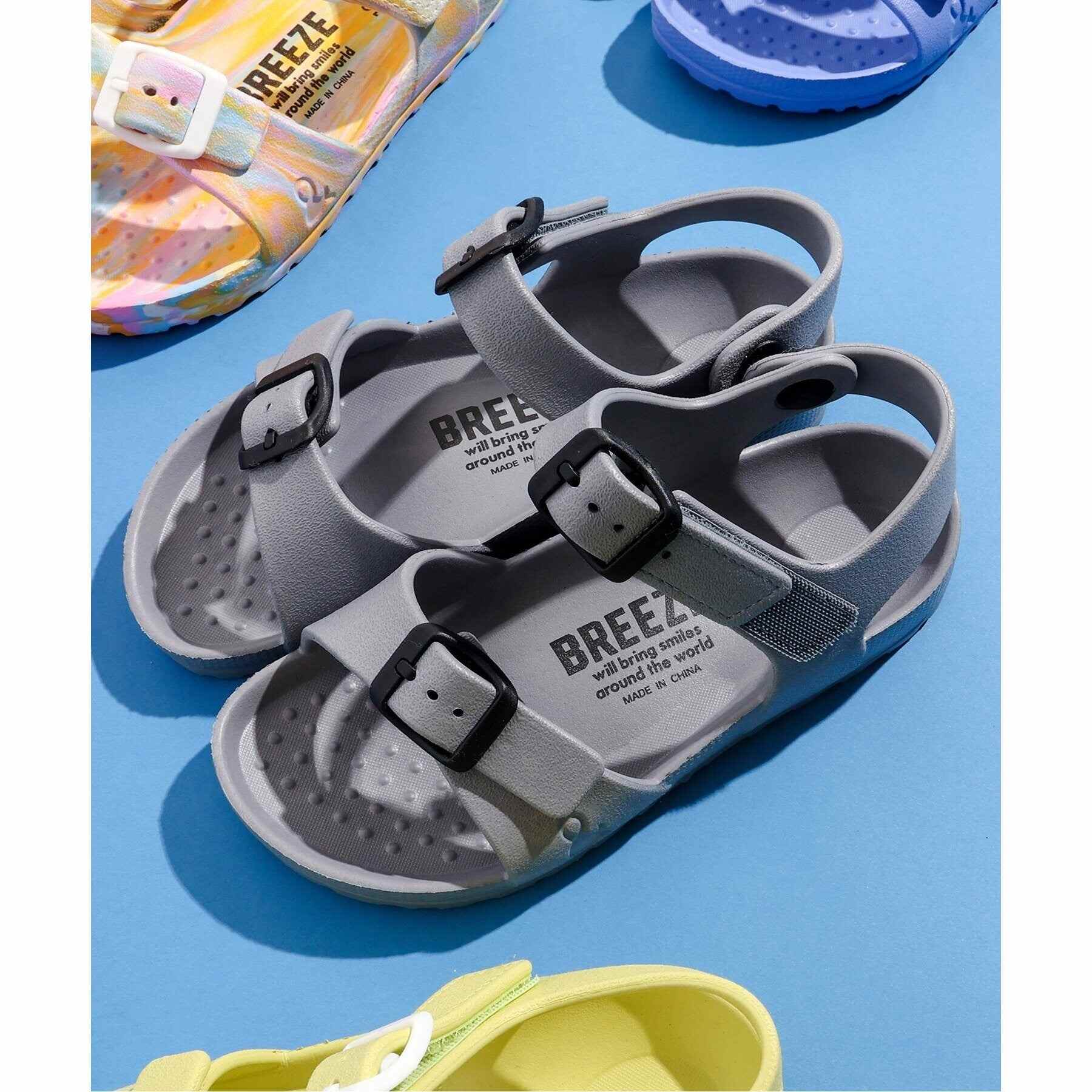 ブリーズ BREEZE EVAサンダル （グレー） グレー