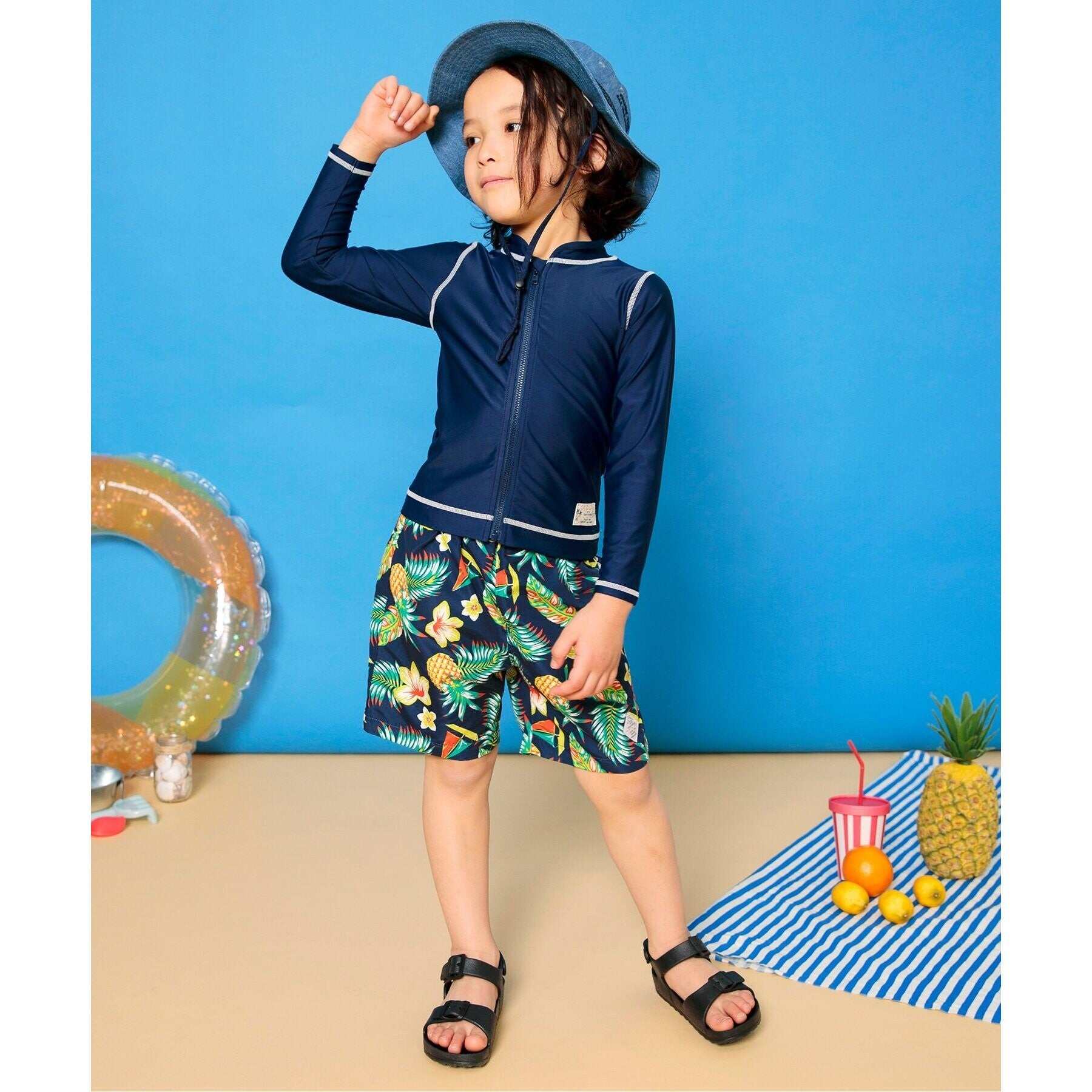 ブリーズ BREEZE EVAサンダル （グレー） グレー