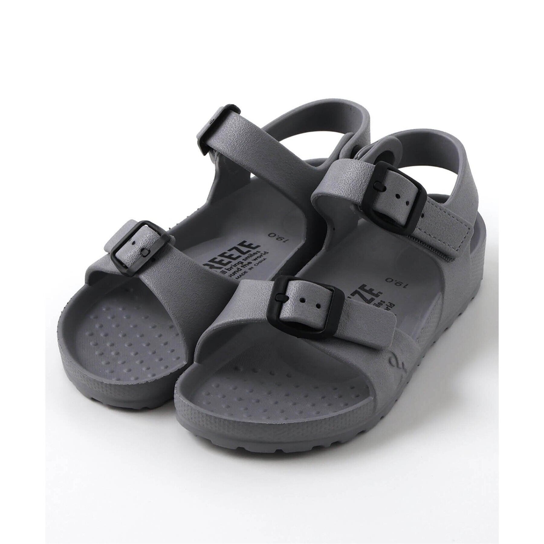 ブリーズ BREEZE EVAサンダル （グレー） グレー