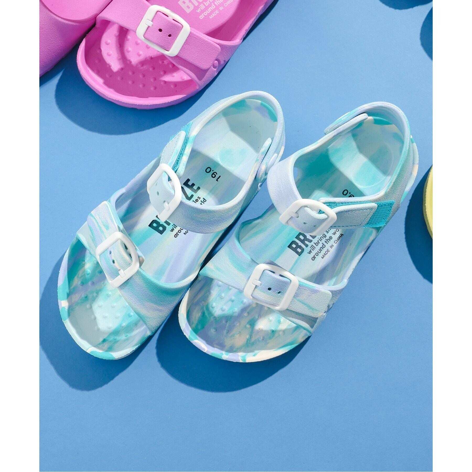 ブリーズ BREEZE EVAサンダル （グリーン） グリーン