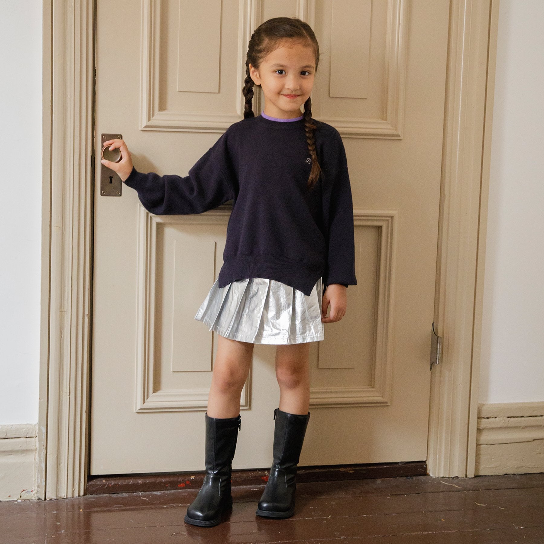 ブリーズ BREEZE ミドルブーツ （ブラック） ブラック