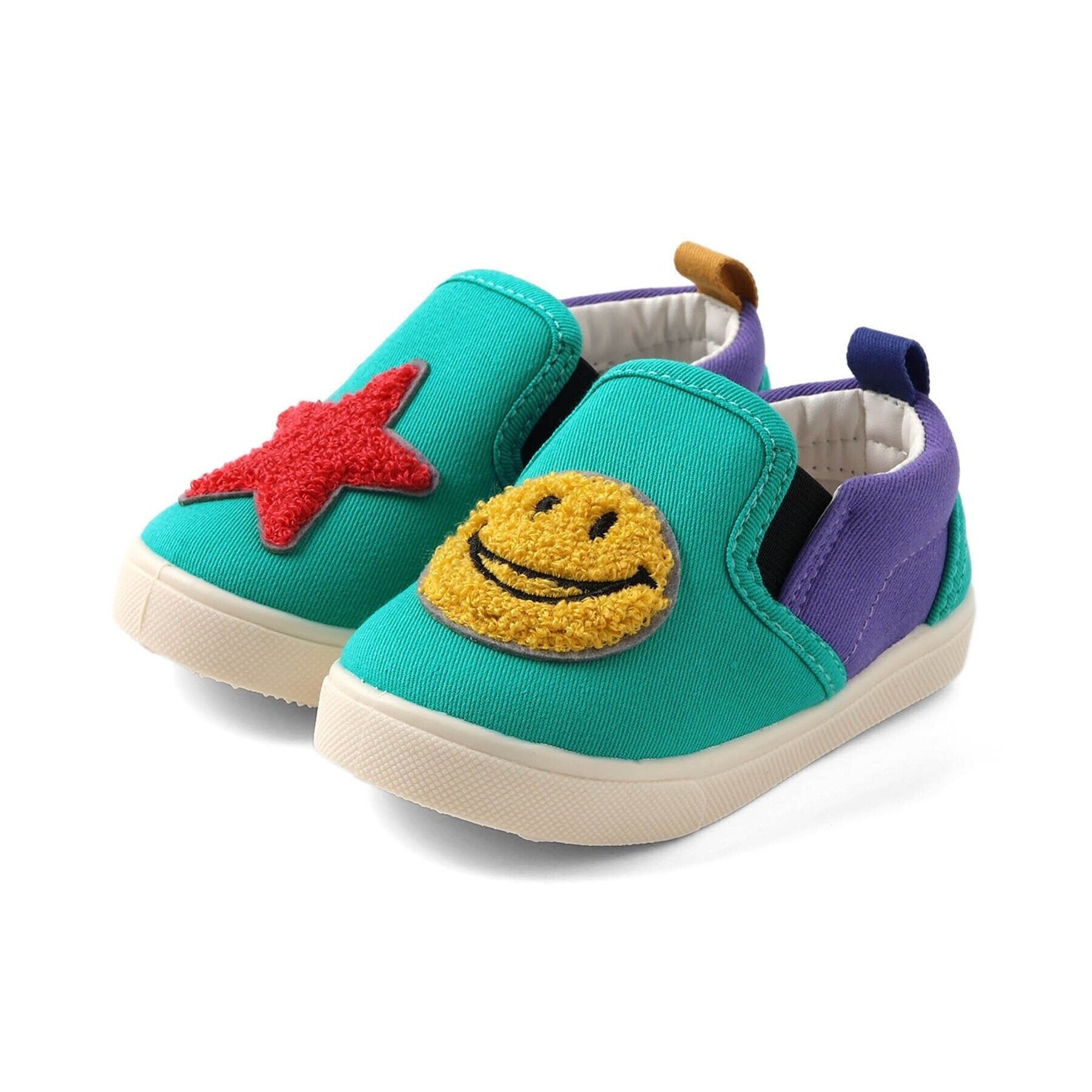 ブリーズ BREEZE 左右迷わない！スリッポン （グリーン） グリーン