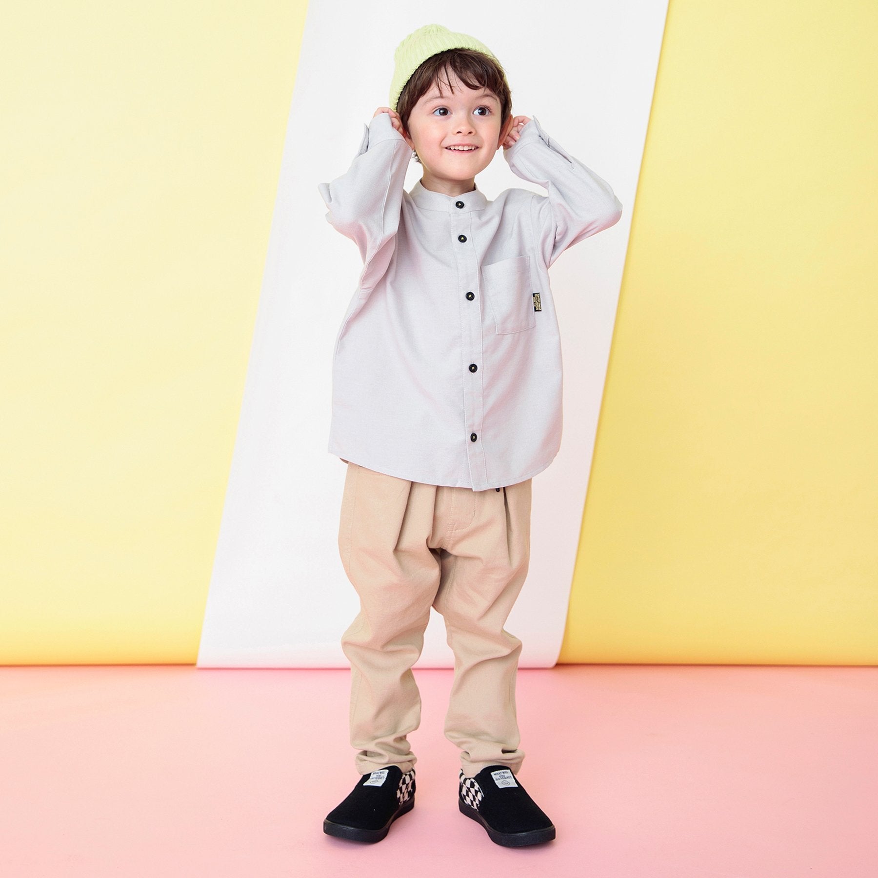 ブリーズ BREEZE 左右迷わない！スリッポン （グリーン） グリーン