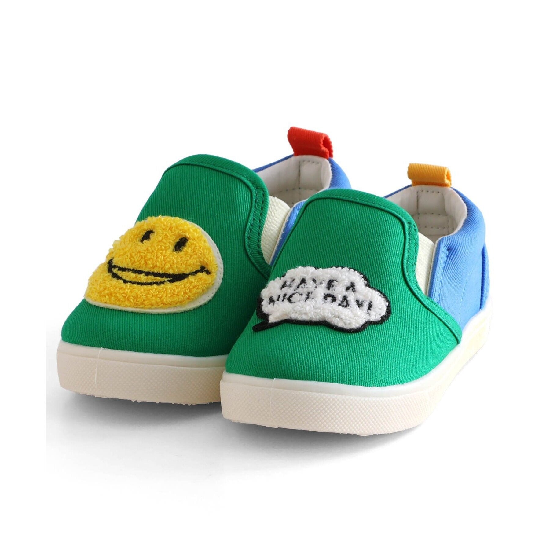 ブリーズ BREEZE 左右迷わない！スリッポン （グリーン） グリーン