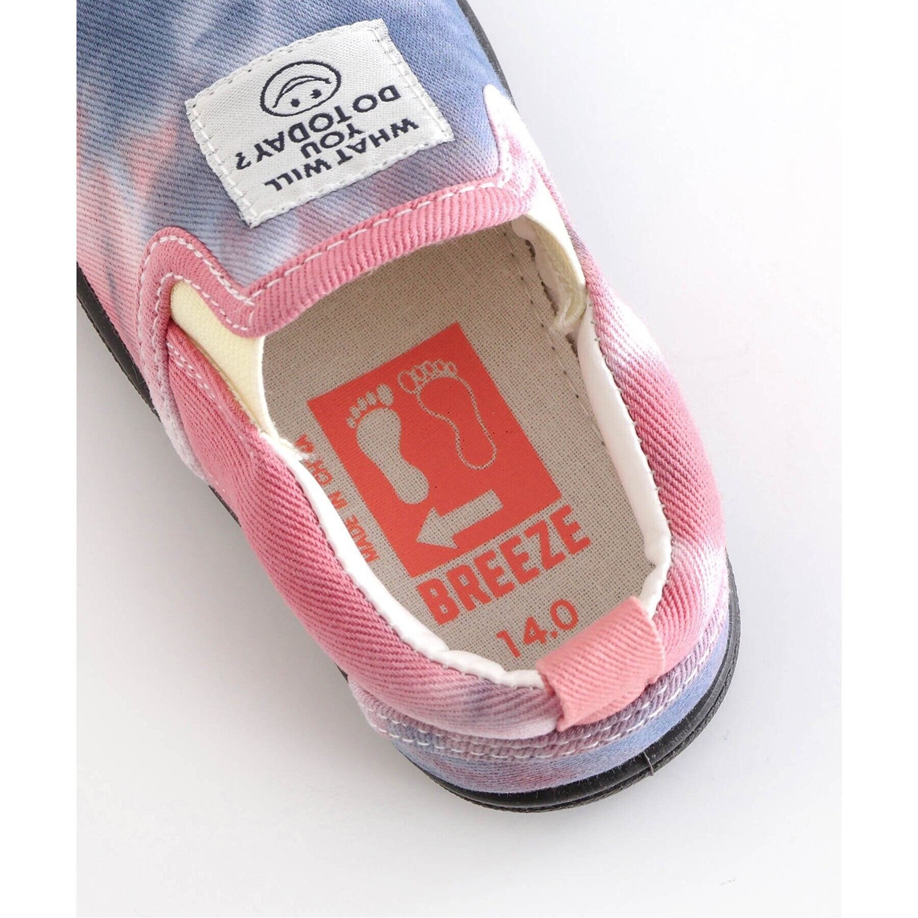 ブリーズ BREEZE 左右迷わない！スリッポン （グリーン） グリーン