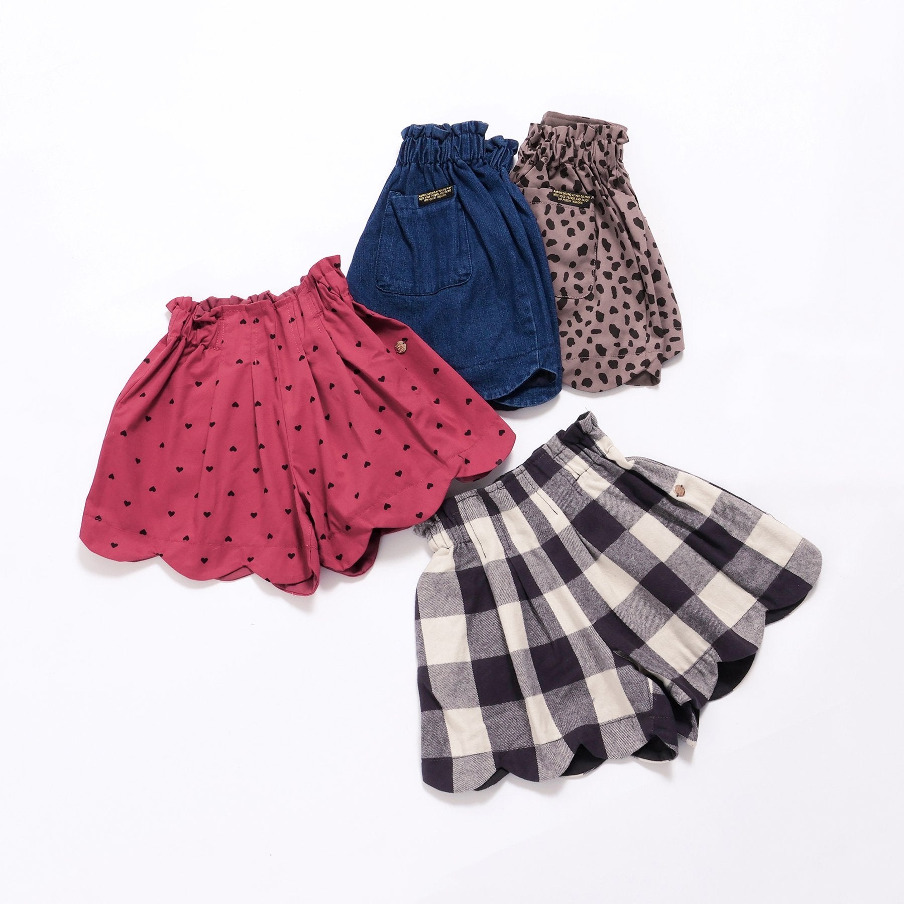 BREEZE Scallop Short Pants Short Length