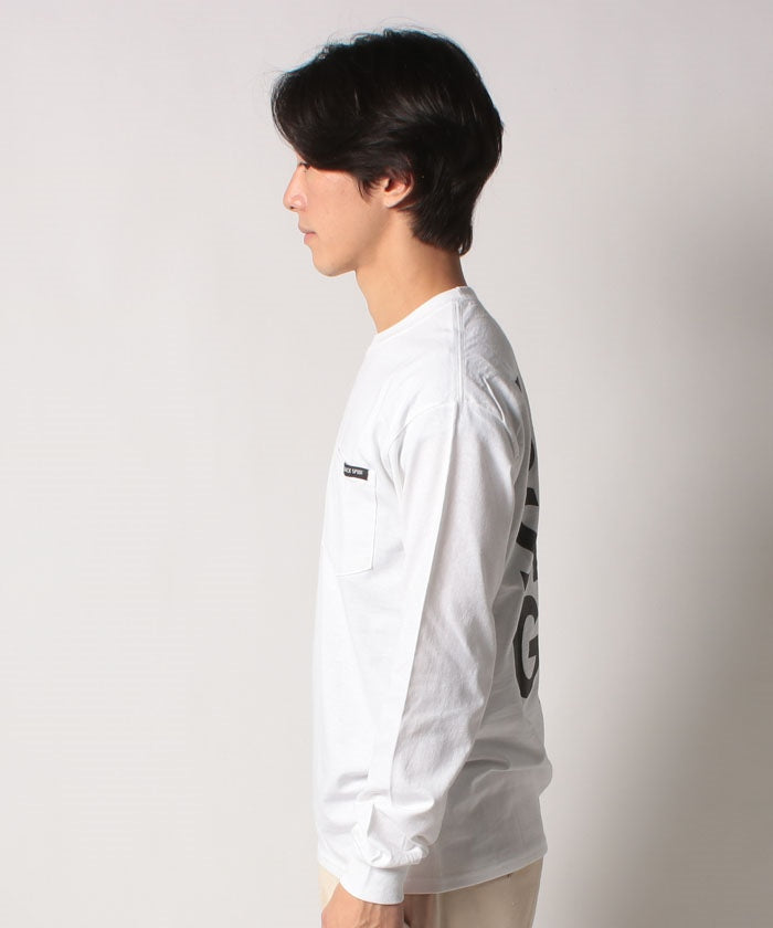 バックスピン BACK SPIN! BACKSPIN! BACK LOGO Long Tshirt