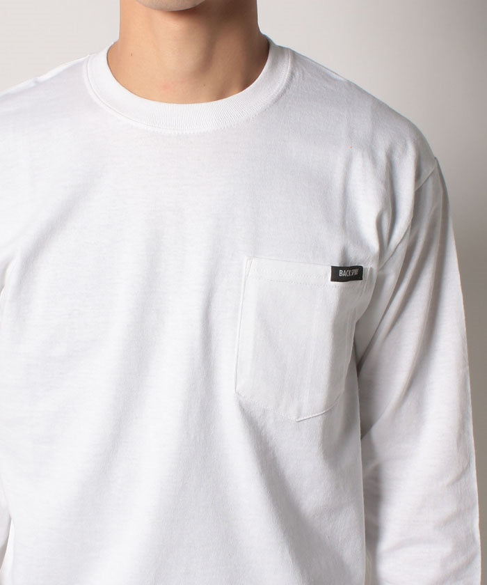 バックスピン BACK SPIN! BACKSPIN! BACK LOGO Long Tshirt