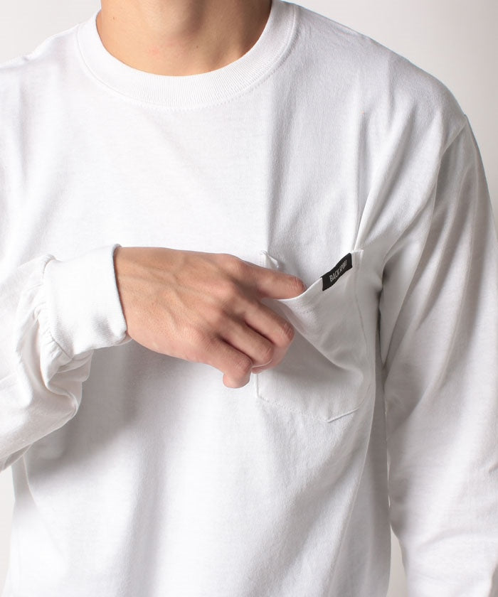 バックスピン BACK SPIN! BACKSPIN! BACK LOGO Long Tshirt