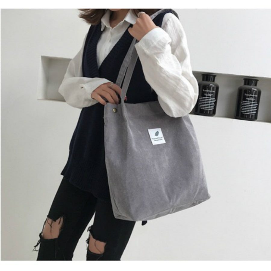 ベストストア Beststore レディースファッション通販バッグ トートバッグ レディースコーデュロイ ショルダーバッグかわいい/ おしゃれ/ 通学 /おすすめ / 大人気/人気/トートバック