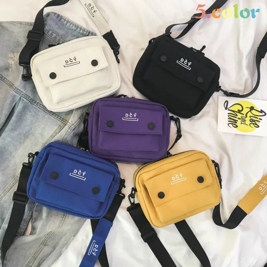 ベストストア Beststore レディースファッション通販キャンバスバッグ レディース ショルダーバッグウウエストポーチ 軽量 多収納 斜めがけバッグ 多機能 ミニバッグ