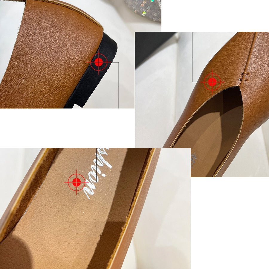 ベストストア Beststore スクエアトゥパンプス フラットパンプス フラットシューズ ダメージ加工 軽量 軽い ぺたんこ ローヒール ママコーデ ルリアンプラス Vカット1.5センチヒール （ベージュ） ベージュ