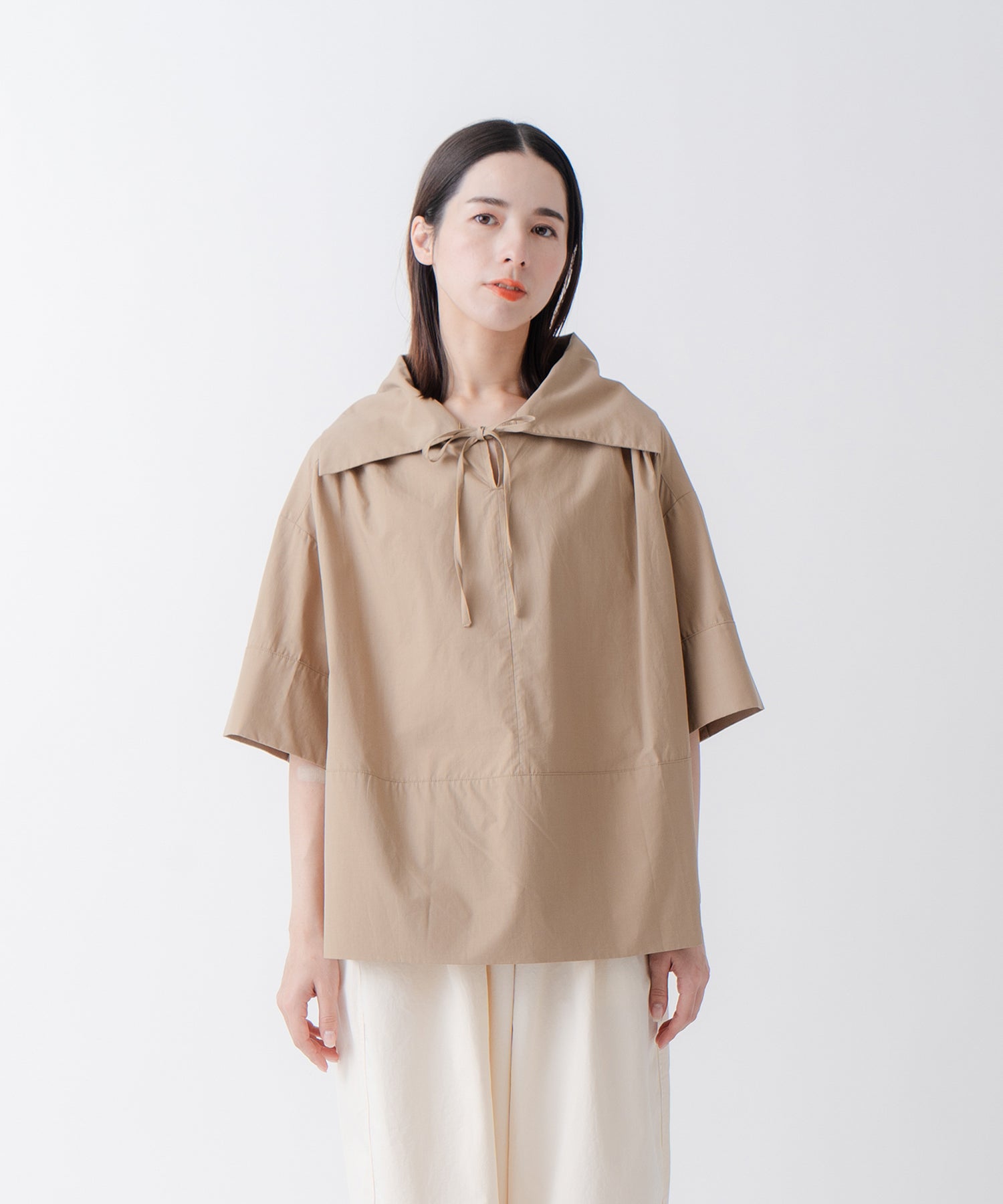 ケレン Kelen 「KELEN/ケレン」ワイドカラートップス （BEIGE） BEIGE