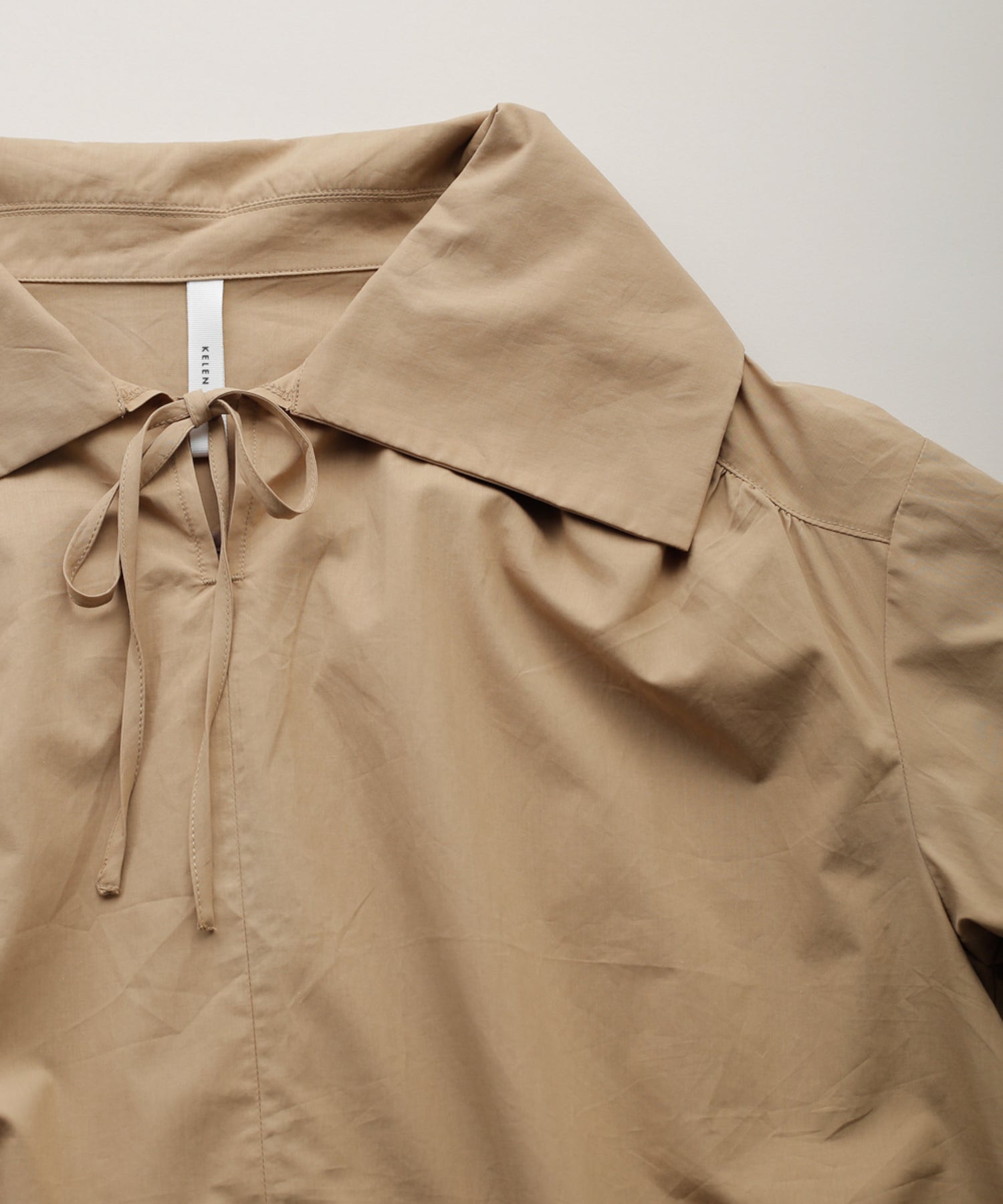 ケレン Kelen 「KELEN/ケレン」ワイドカラートップス （BEIGE） BEIGE