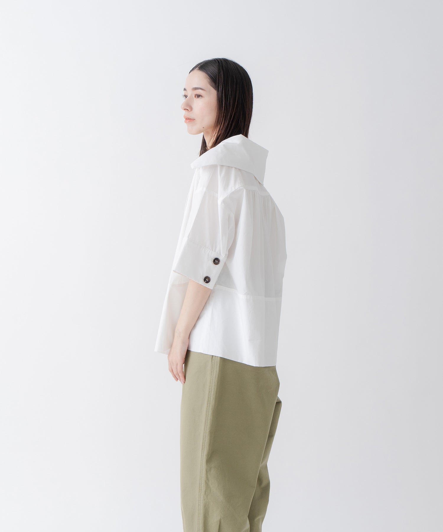 ケレン Kelen 「KELEN/ケレン」ワイドカラートップス （BEIGE） BEIGE