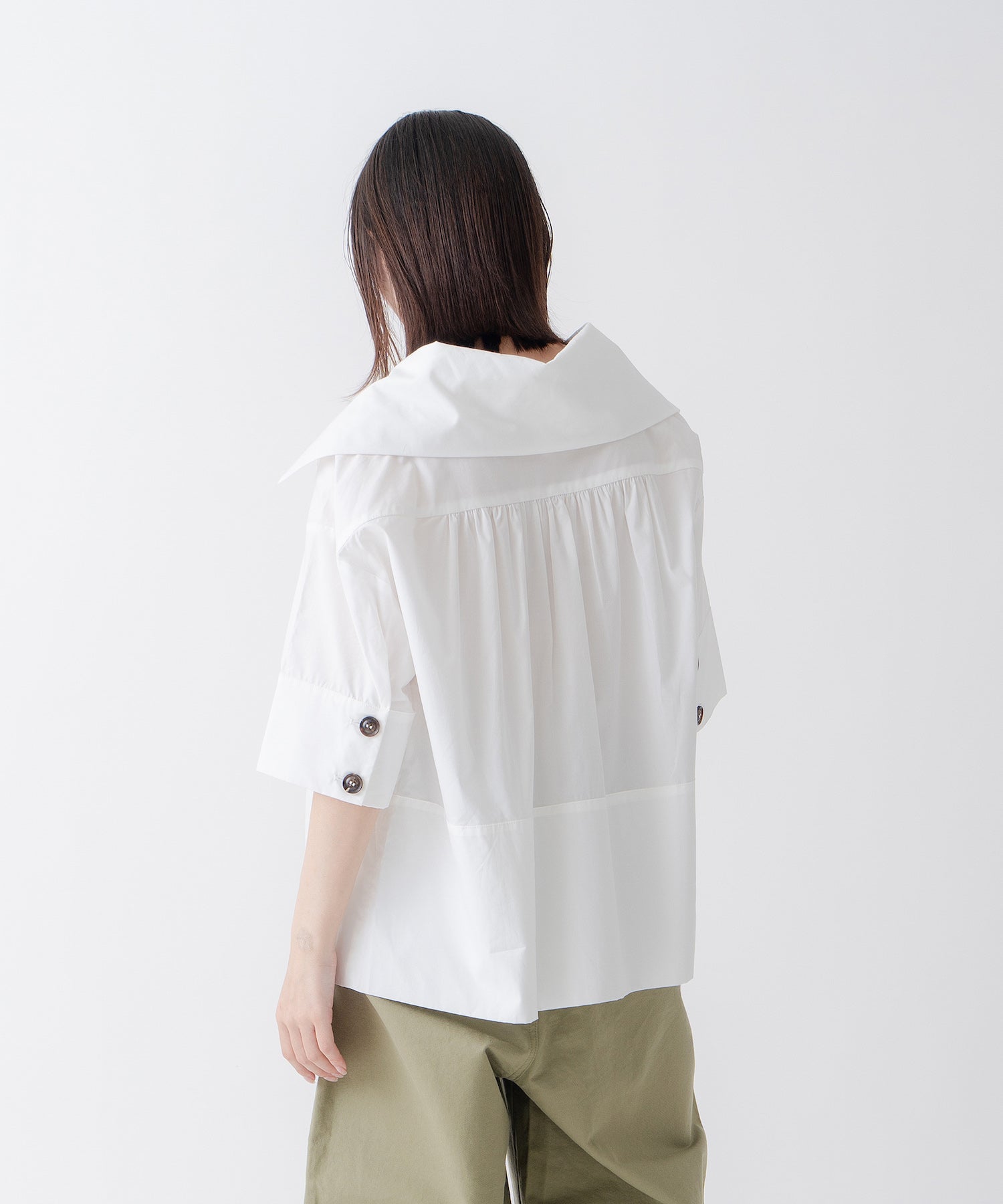 ケレン Kelen 「KELEN/ケレン」ワイドカラートップス （BEIGE） BEIGE