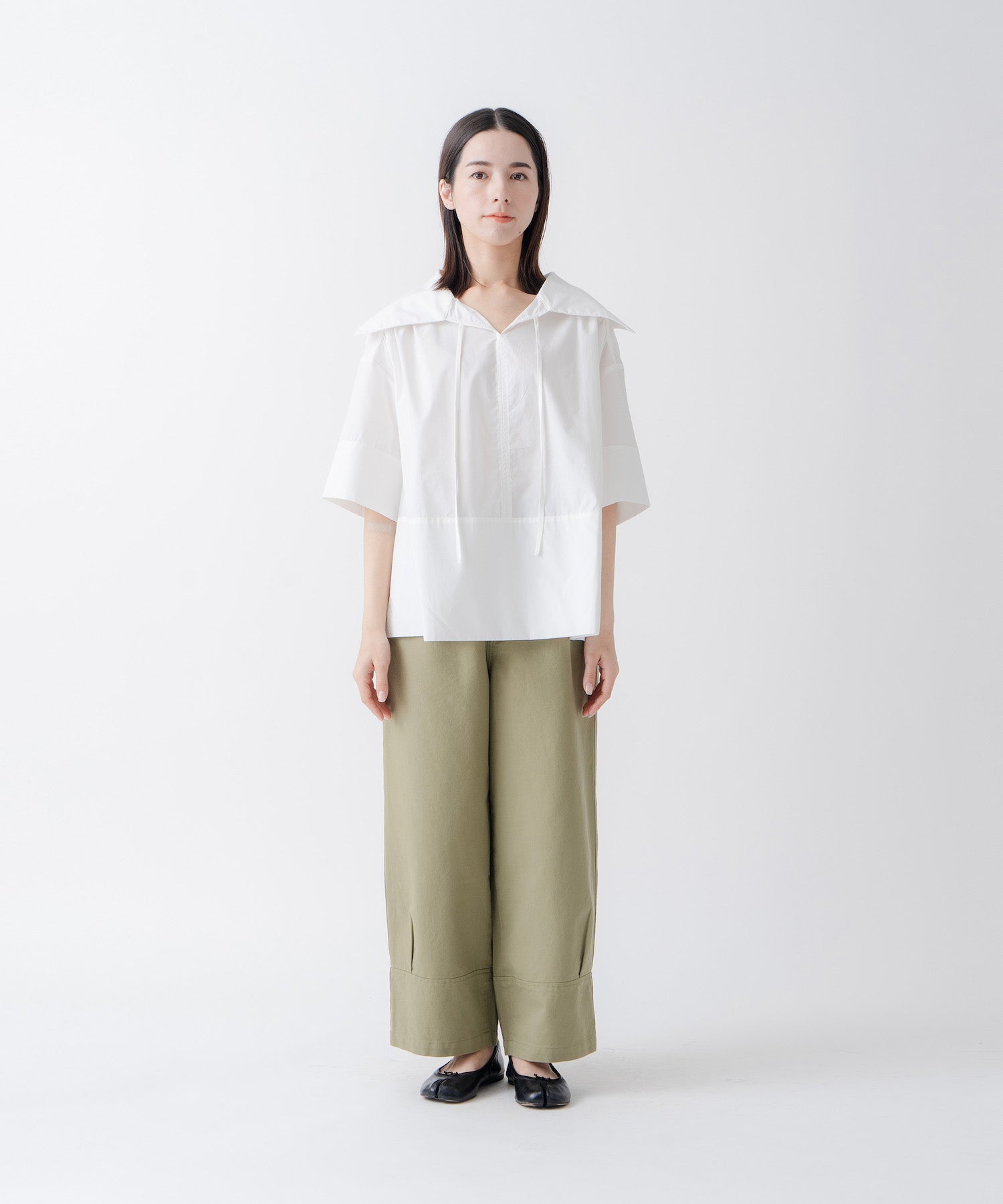 ケレン Kelen 「KELEN/ケレン」ワイドカラートップス （BEIGE） BEIGE