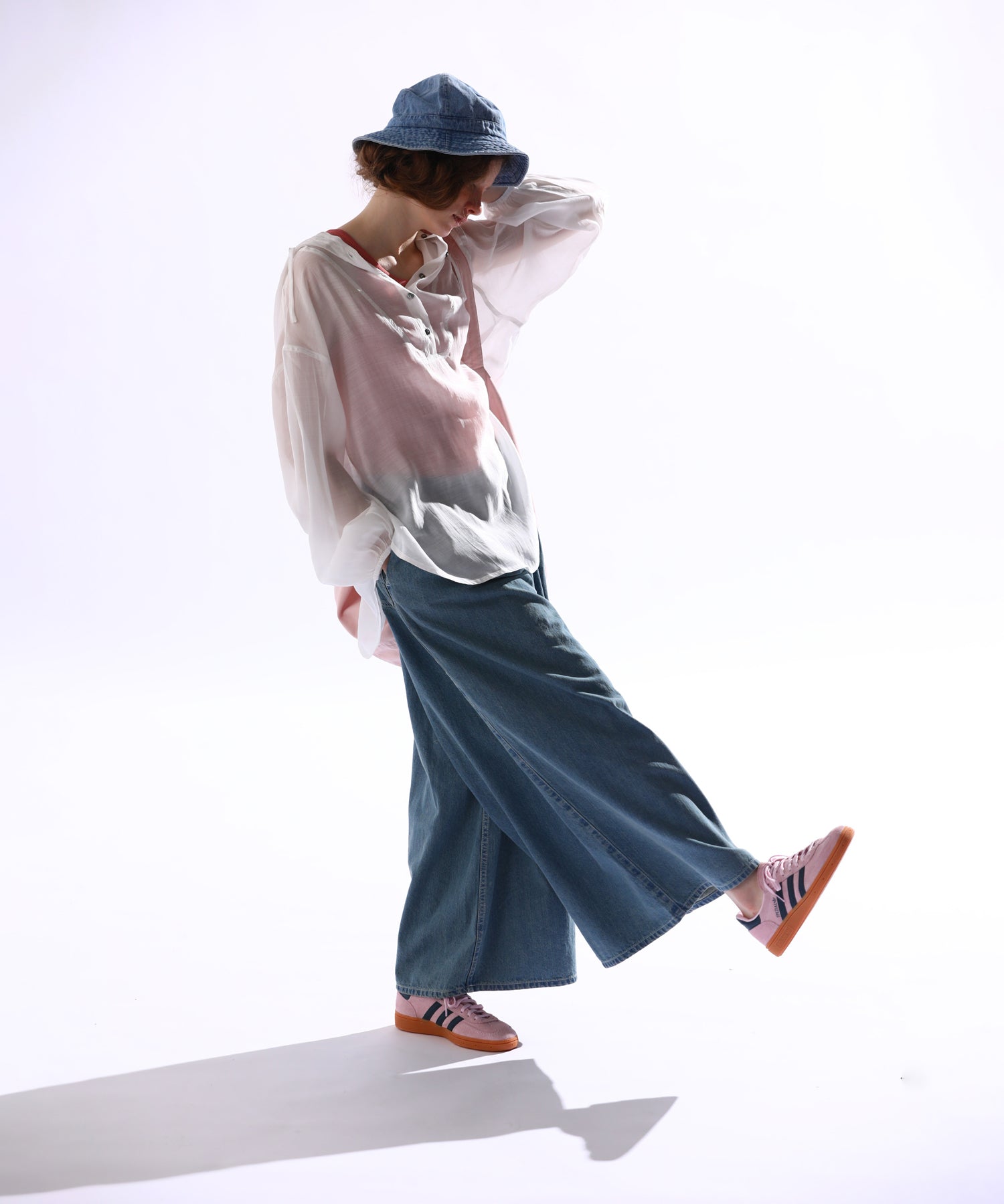 ケレン Kelen 「KELEN/ケレン」シアーアノラックトップス （BROWN） BROWN