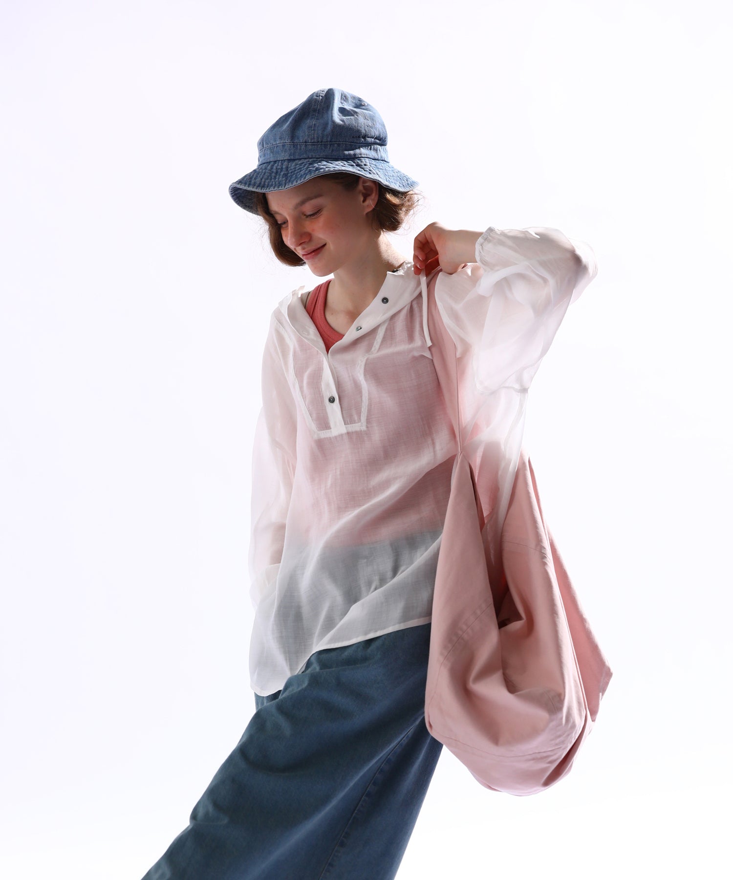 ケレン Kelen 「KELEN/ケレン」シアーアノラックトップス （BROWN） BROWN