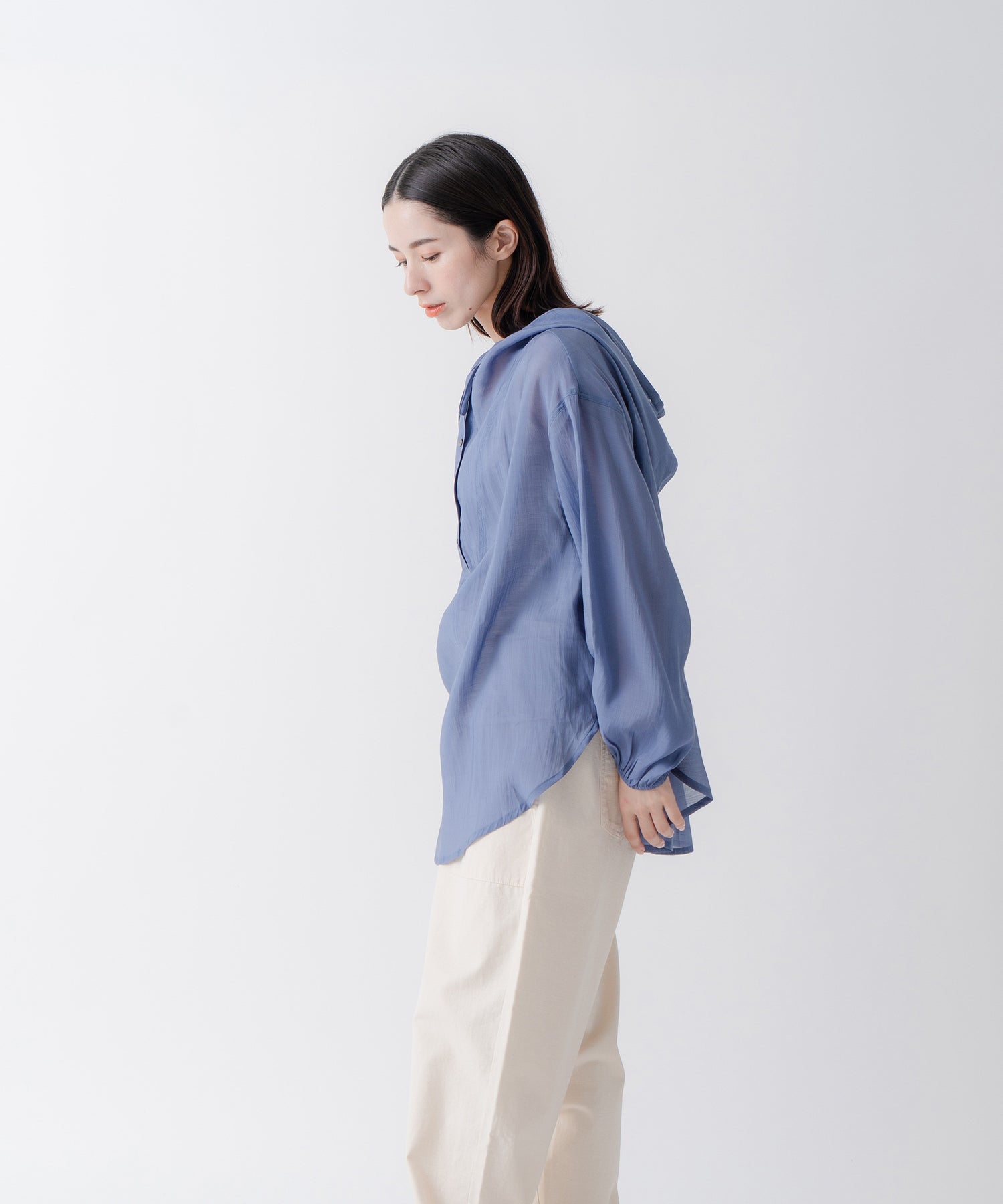 ケレン Kelen 「KELEN/ケレン」シアーアノラックトップス （BROWN） BROWN