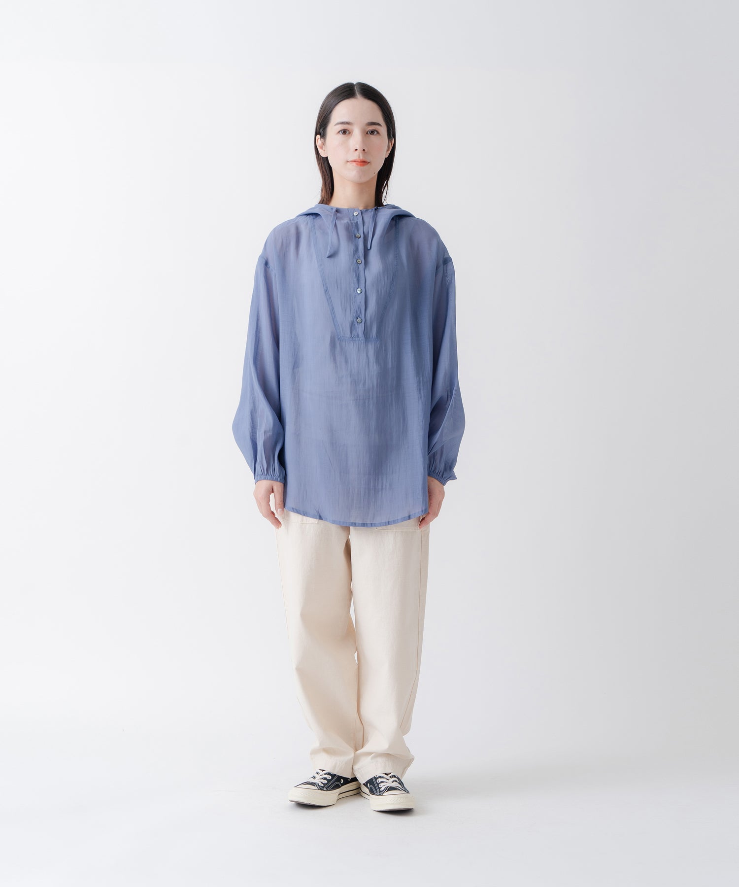 ケレン Kelen 「KELEN/ケレン」シアーアノラックトップス （BROWN） BROWN