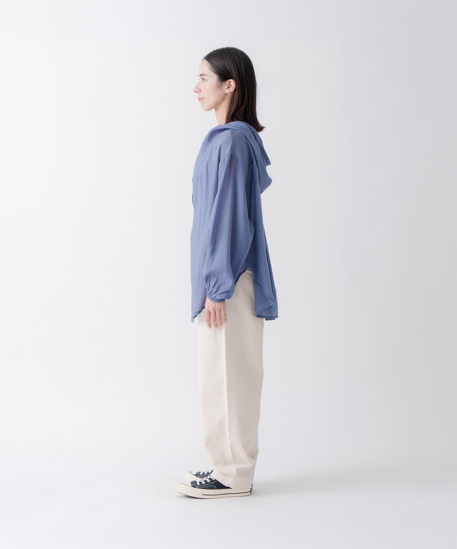 ケレン Kelen 「KELEN/ケレン」シアーアノラックトップス （BROWN） BROWN