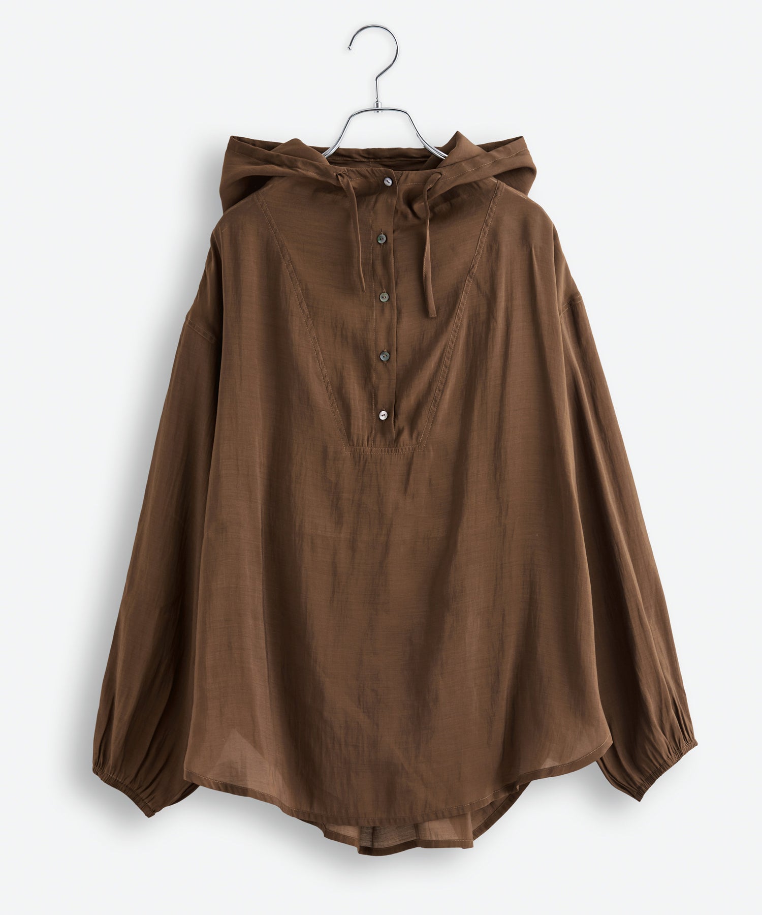ケレン Kelen 「KELEN/ケレン」シアーアノラックトップス （BROWN） BROWN