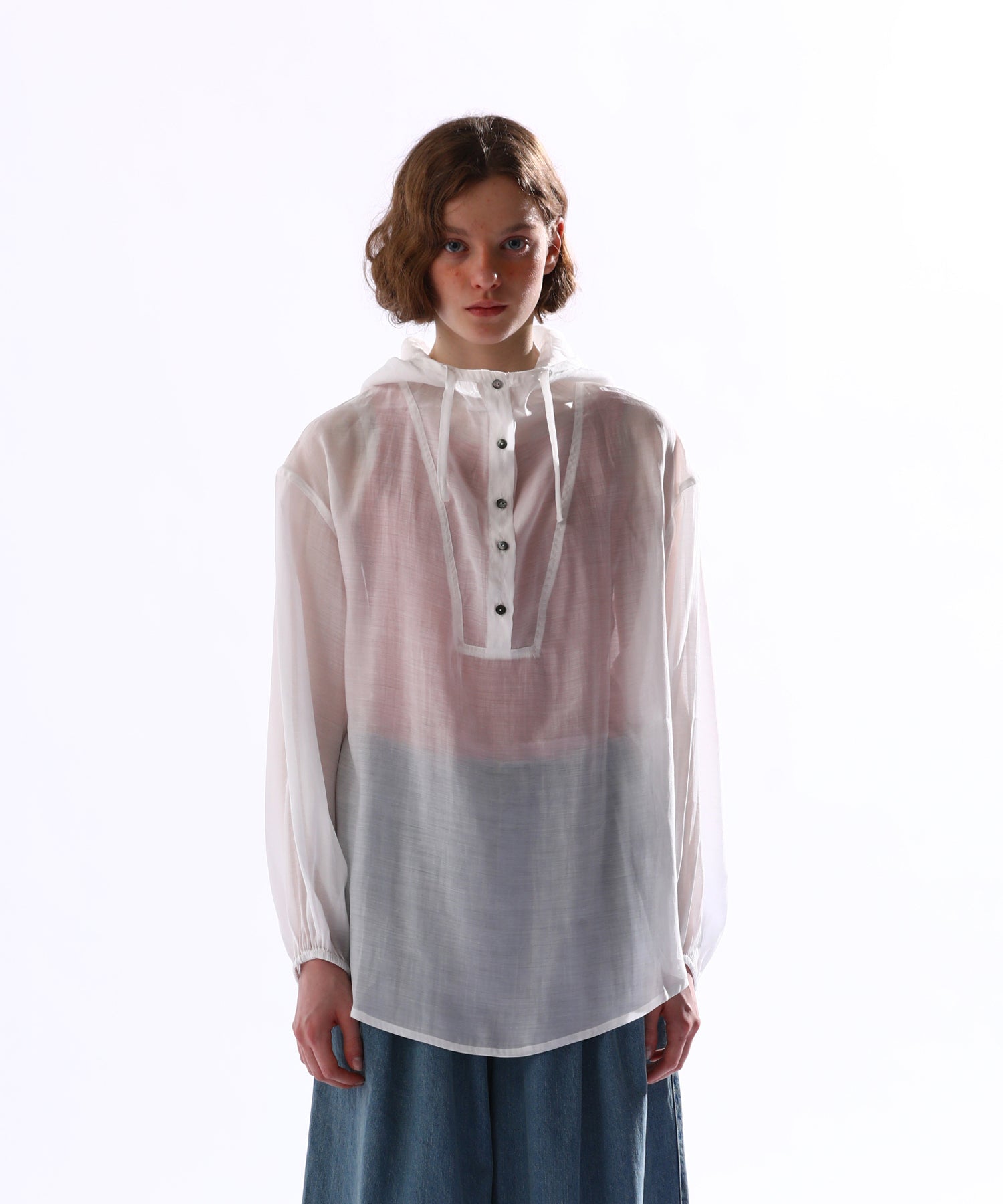 ケレン Kelen 「KELEN/ケレン」シアーアノラックトップス （OFFWHITE） OFFWHITE