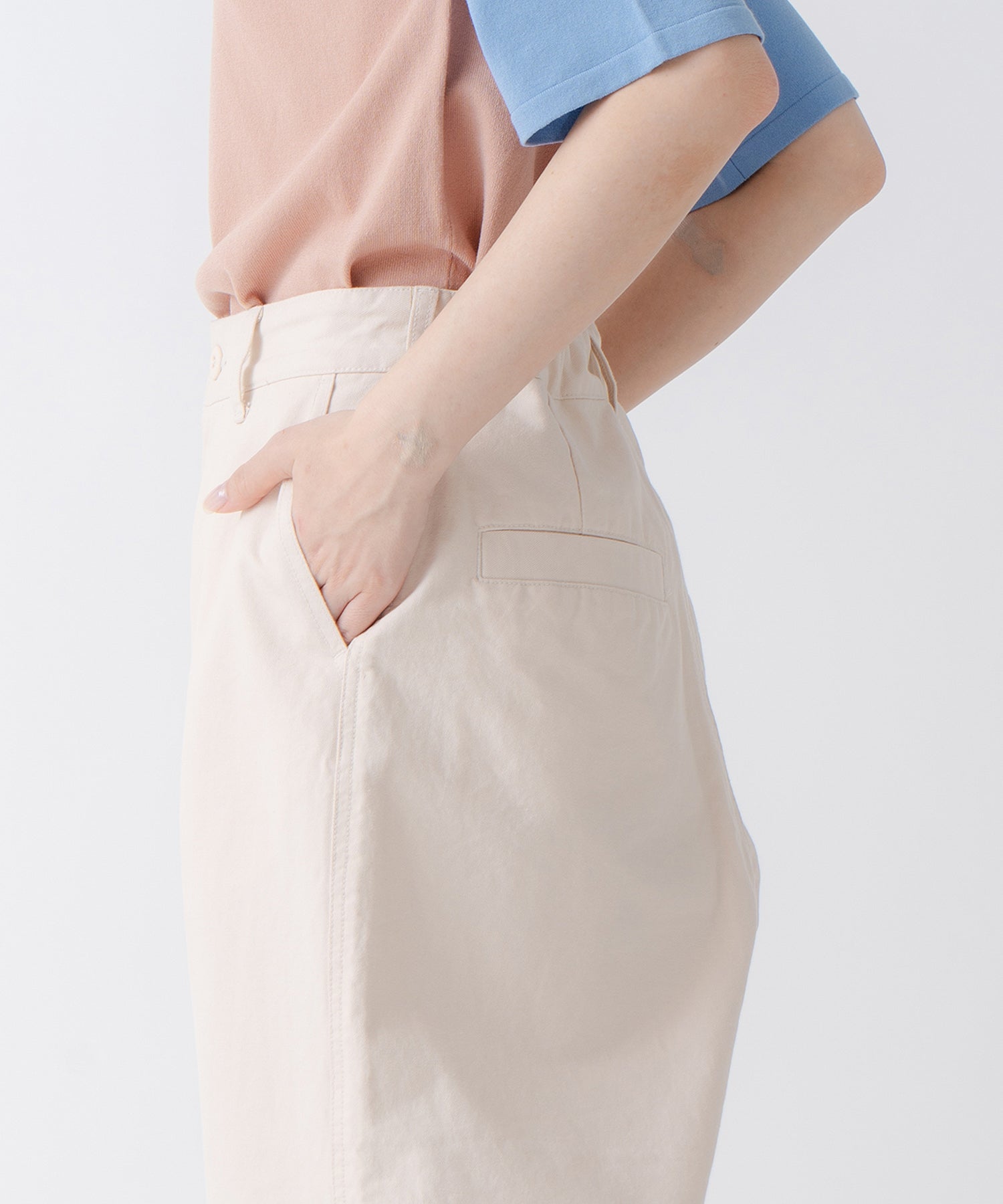 ケレン Kelen 「KELEN/ケレン」タックデザインパンツ （KHAKI） KHAKI