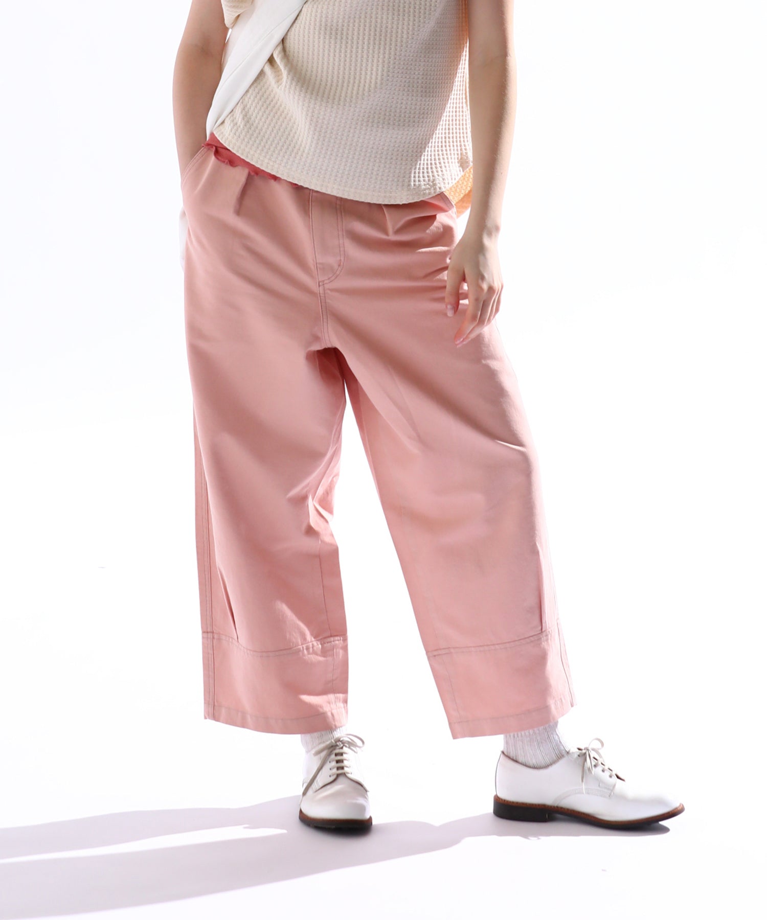 ケレン Kelen 「KELEN/ケレン」タックデザインパンツ （PINK） PINK