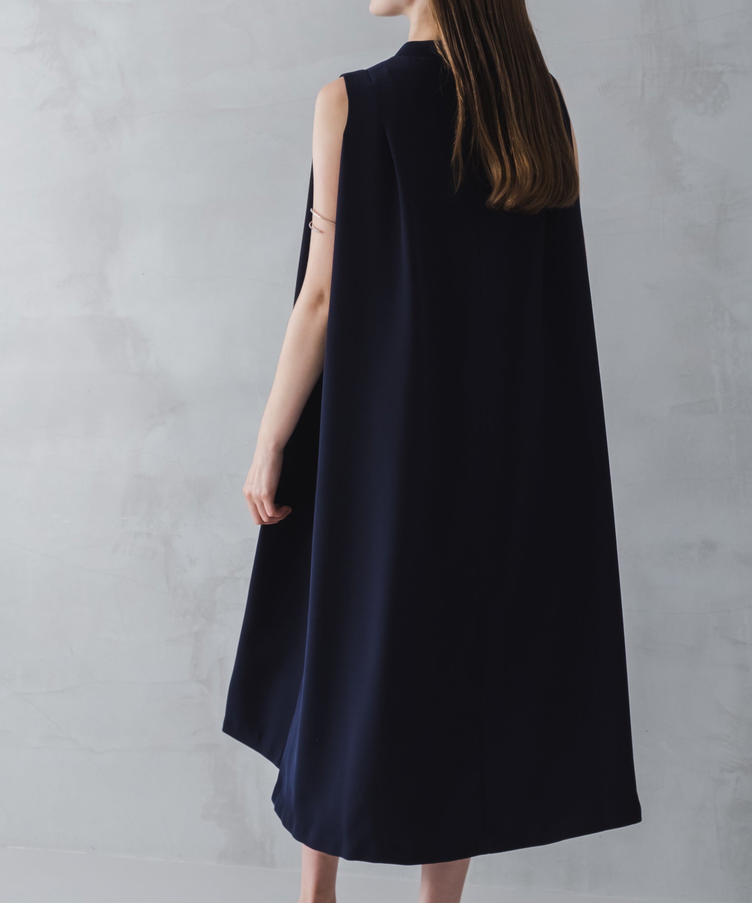 ホワイト whyto. 「WHYTO./ホワイト」タックフレアドレス （NAVY） NAVY