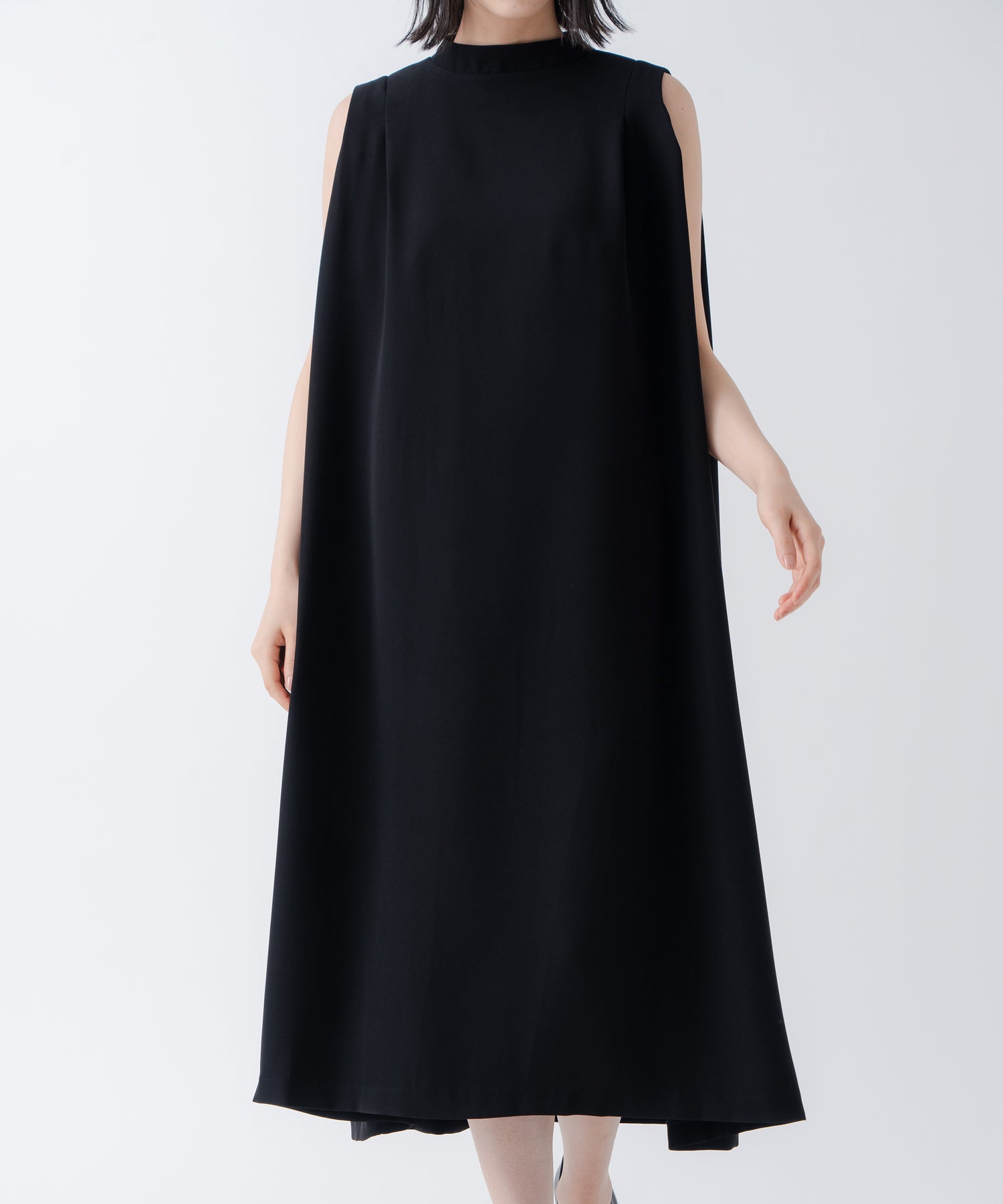 ホワイト whyto. 「WHYTO./ホワイト」タックフレアドレス （NAVY） NAVY