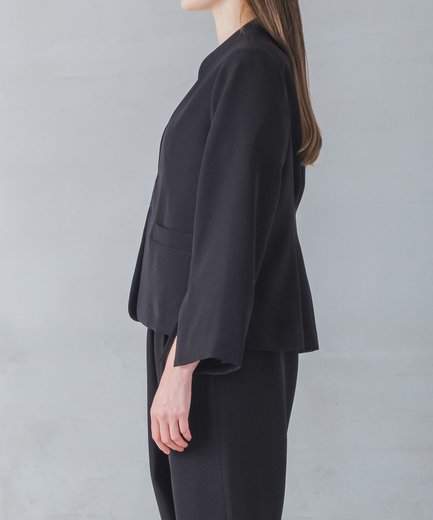 ホワイト whyto. 「WHYTO./ホワイト」スリットスリーブジャケット （NAVY） NAVY